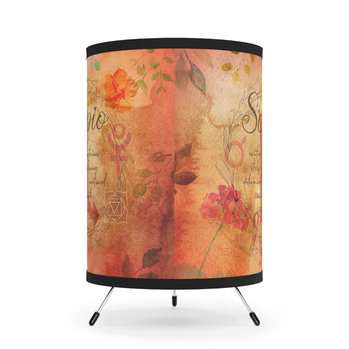 Scorpio Tripod Lamp with High-Res Printed Shade, US\CA plug