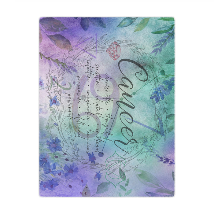 Cancer Microfiber Blanket