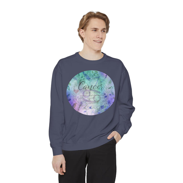 Cancer Unisex Garment-Dyed Sweatshirt