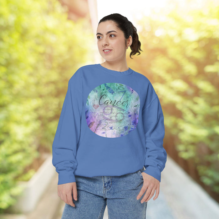 Cancer Unisex Garment-Dyed Sweatshirt