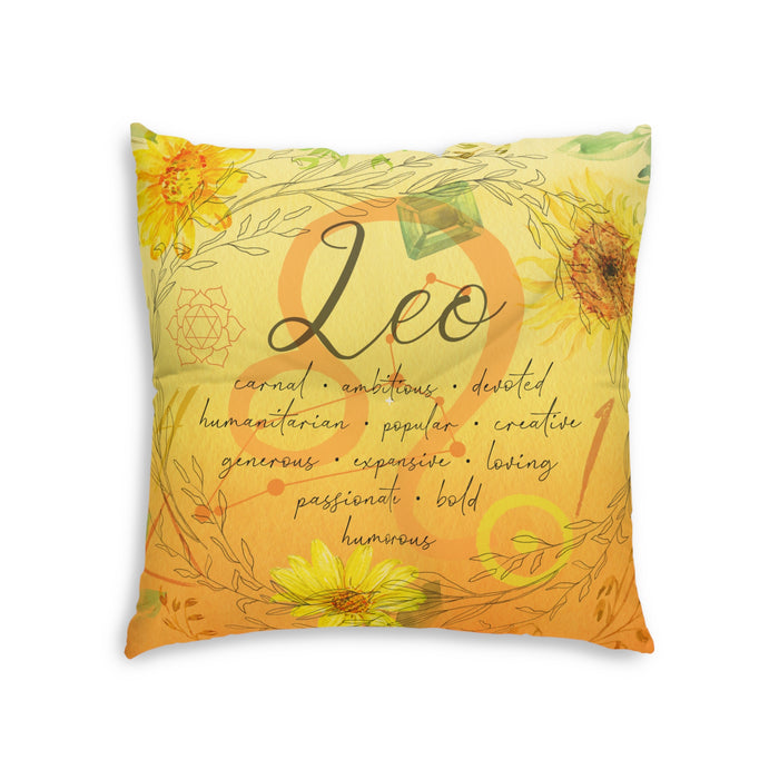 Leo Tufted Floor Pillow, Square