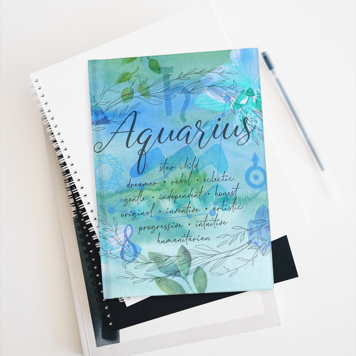 Aquarius Journal - Blank