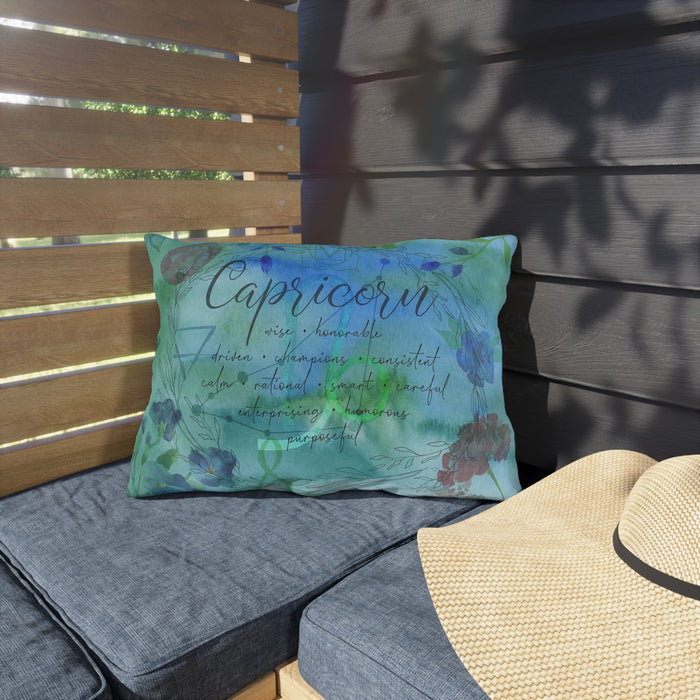Capricorn Outdoor Pillows
