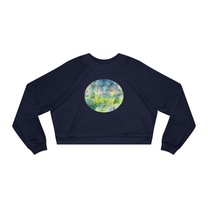 Virgo Women's Cropped Fleece Pullover