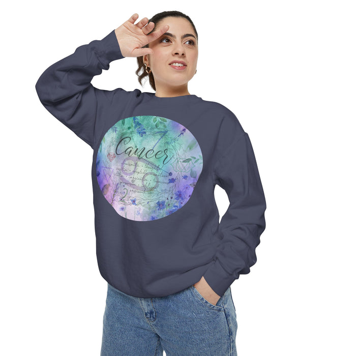 Cancer Unisex Garment-Dyed Sweatshirt