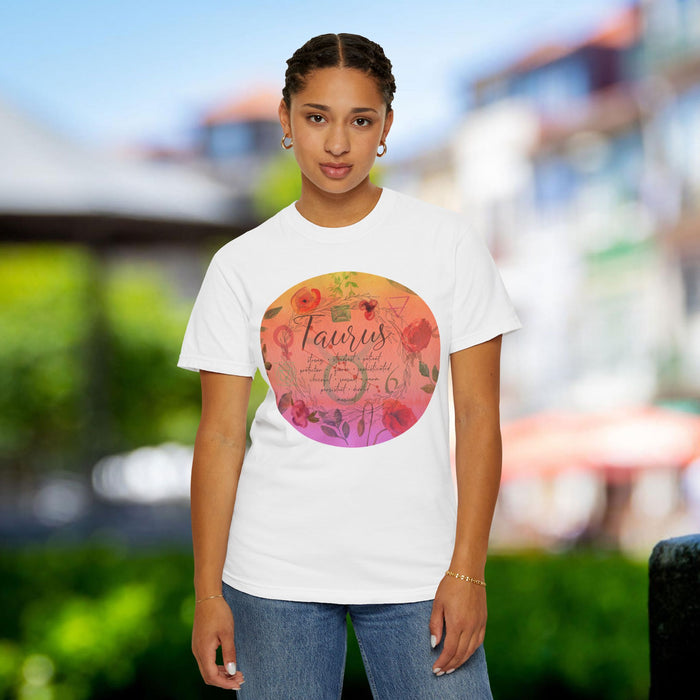 Taurus Unisex Garment-Dyed T-shirt