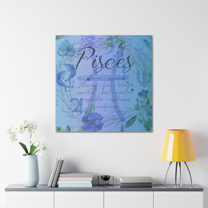 Pisces Canvas Gallery Wraps
