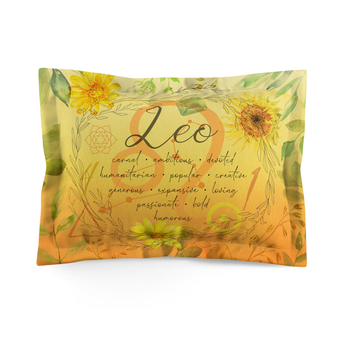 Leo Microfiber Pillow Sham