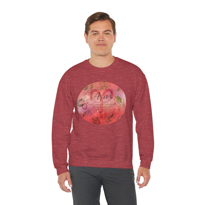 Aries Unisex Heavy Blend™ Crewneck Sweatshirt