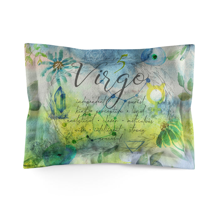 Virgo Microfiber Pillow Sham