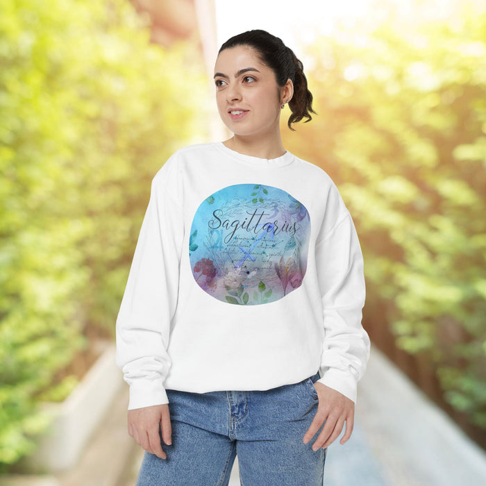 Sagittarius Unisex Garment-Dyed Sweatshirt