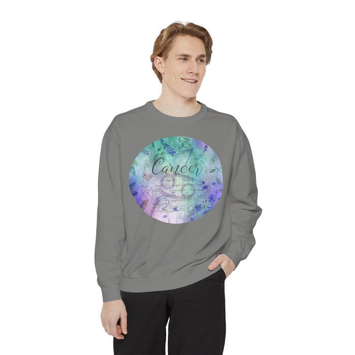 Cancer Unisex Garment-Dyed Sweatshirt