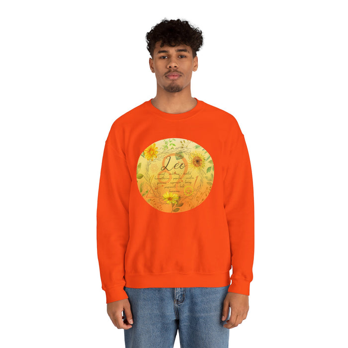 Leo Unisex Heavy Blend™ Crewneck Sweatshirt
