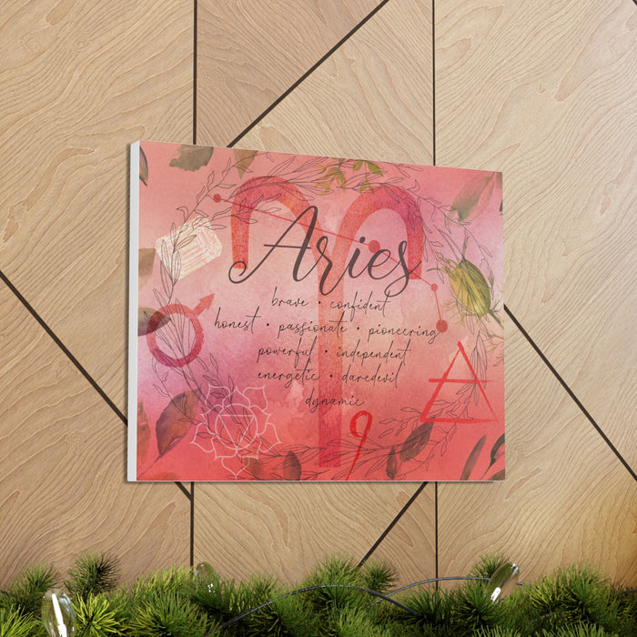 Aries Canvas Gallery Wraps