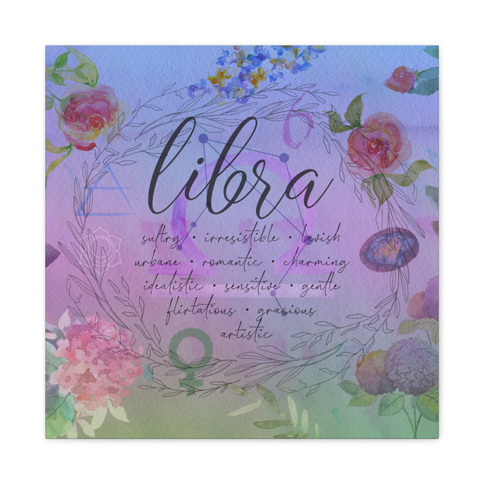Libra Canvas Gallery Wraps