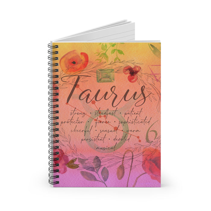 Taurus Spiral Notebook - Ruled Line