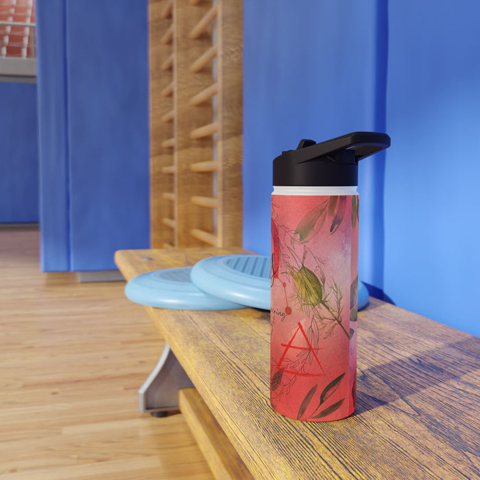 Aries Stainless Steel Water Bottle, Standard Lid