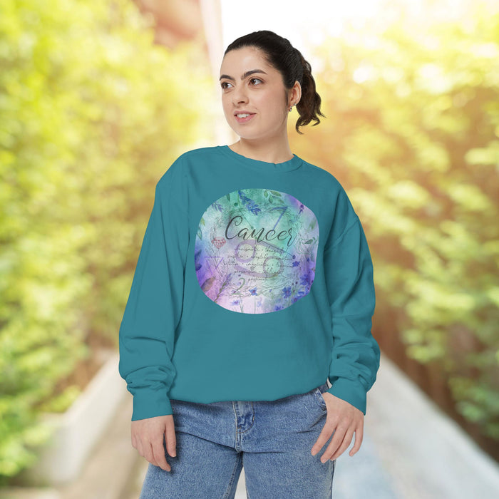 Cancer Unisex Garment-Dyed Sweatshirt