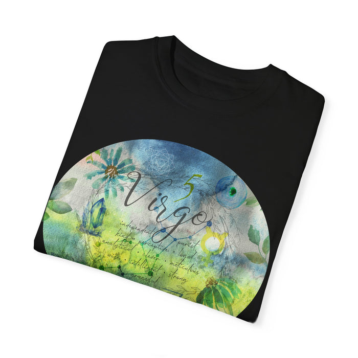 Virgo Unisex Garment-Dyed T-shirt