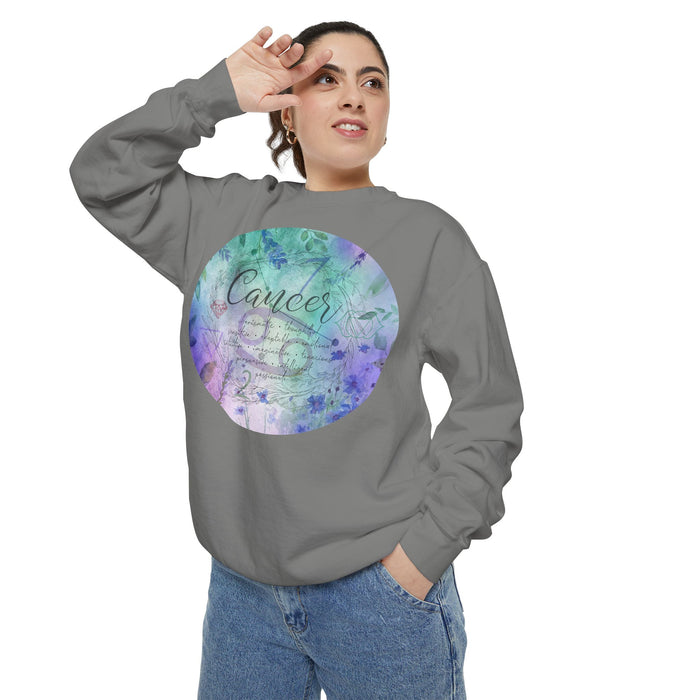 Cancer Unisex Garment-Dyed Sweatshirt