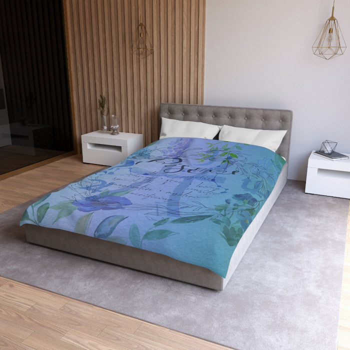 Pisces Microfiber Duvet Cover