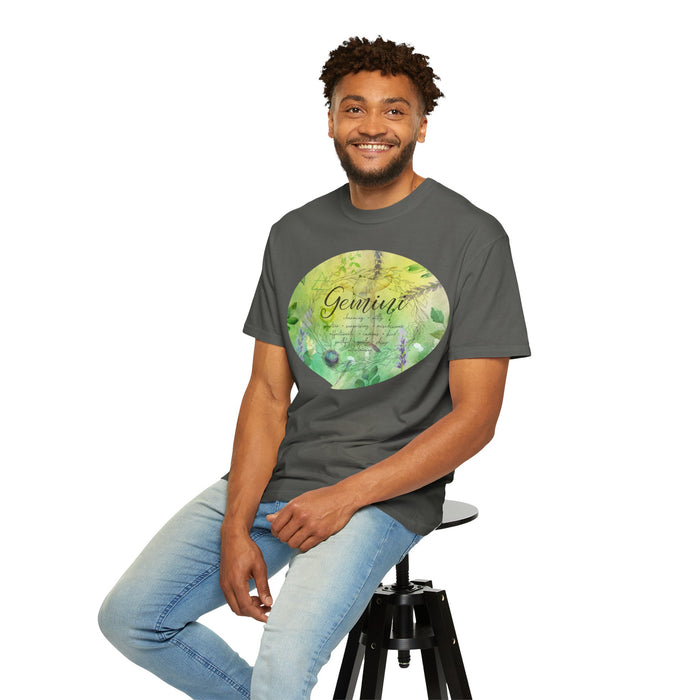 Gemini Unisex Garment-Dyed T-shirt