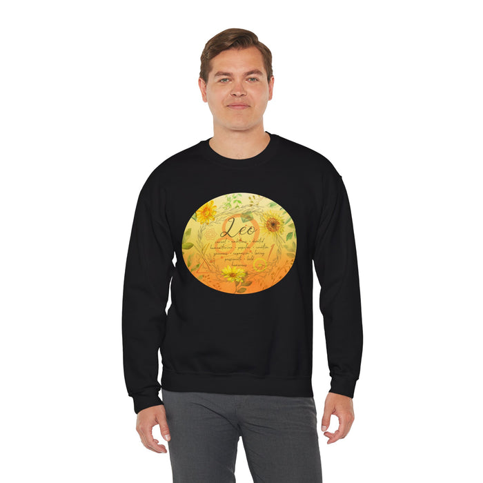 Leo Unisex Heavy Blend™ Crewneck Sweatshirt