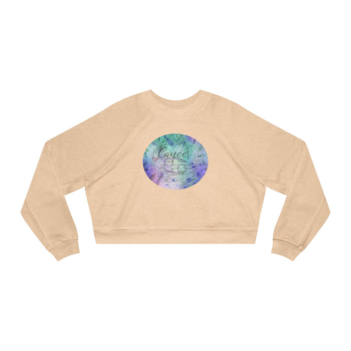 Cancer Women's Cropped Fleece Pullover