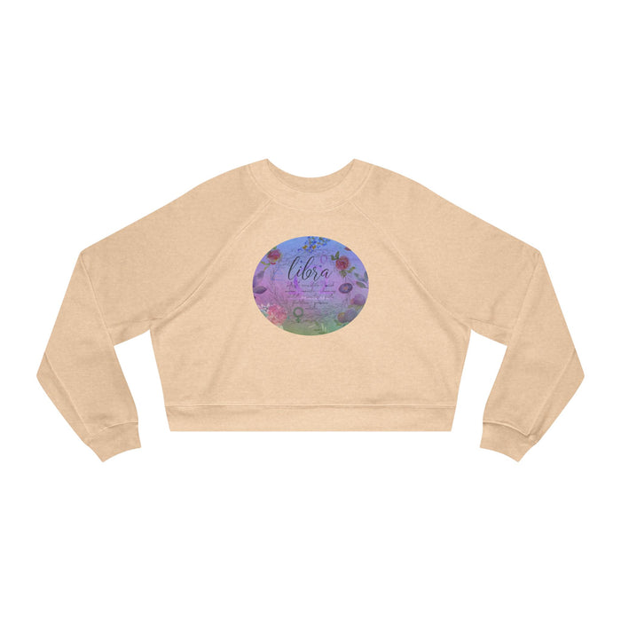 Libra Women's Cropped Fleece Pullover
