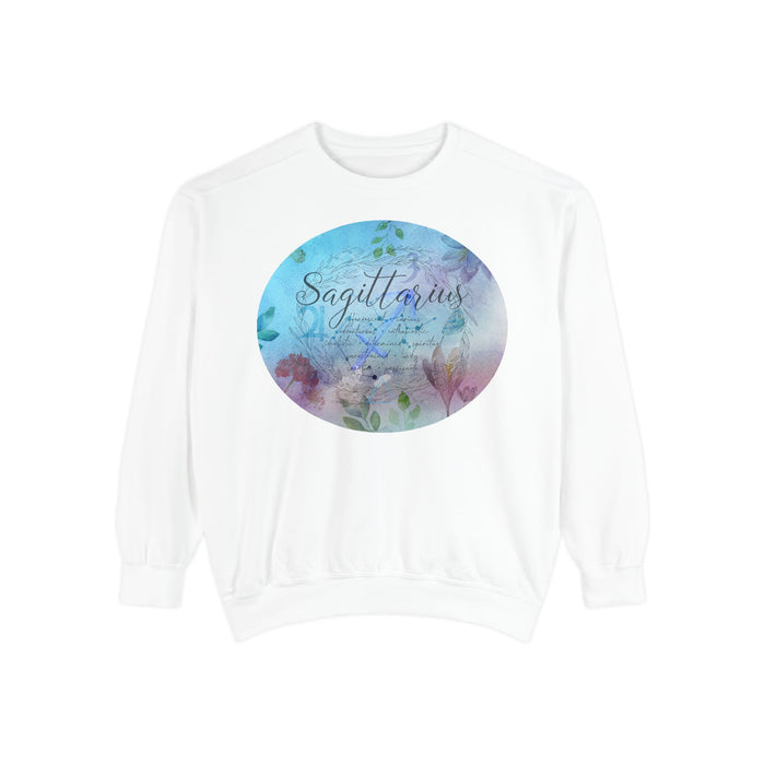 Sagittarius Unisex Garment-Dyed Sweatshirt