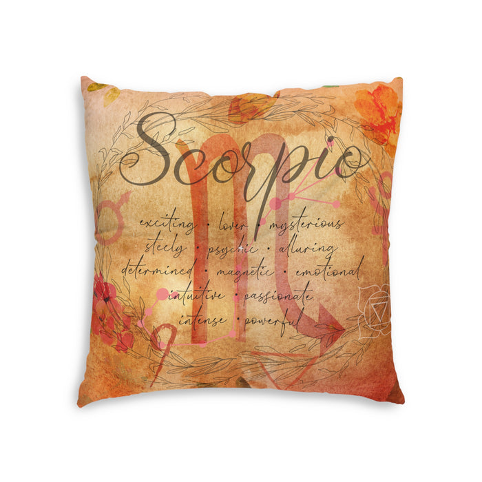 Scorpio Tufted Floor Pillow, Square