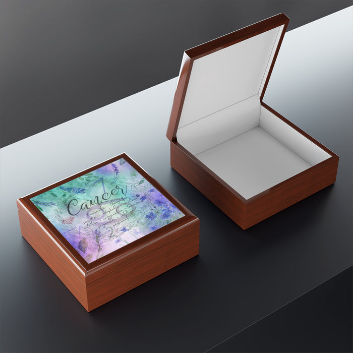 Cancer Jewelry Box