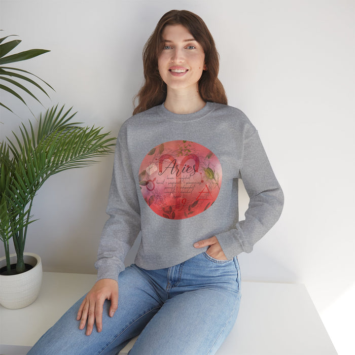 Aries Unisex Heavy Blend™ Crewneck Sweatshirt
