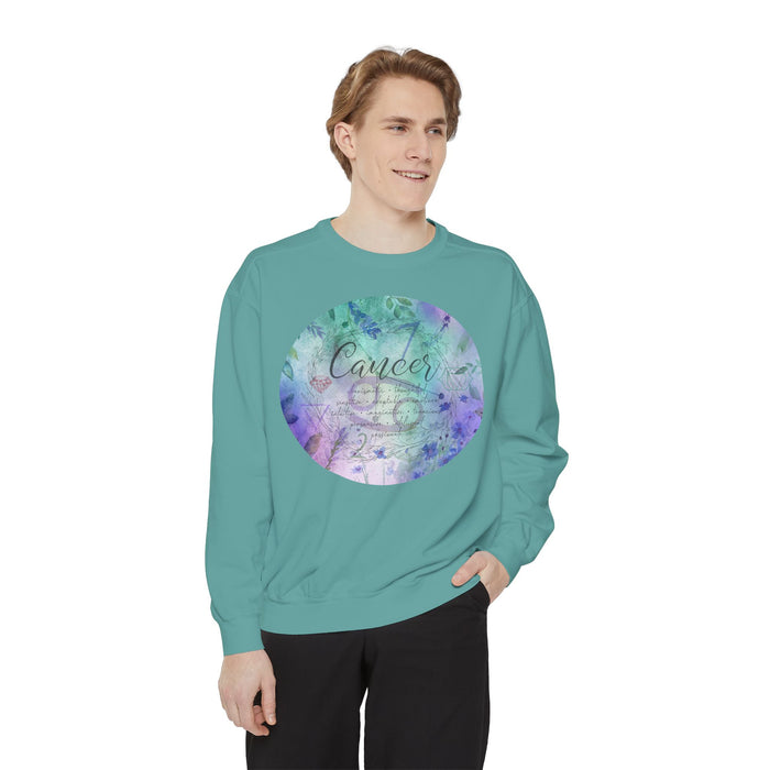 Cancer Unisex Garment-Dyed Sweatshirt