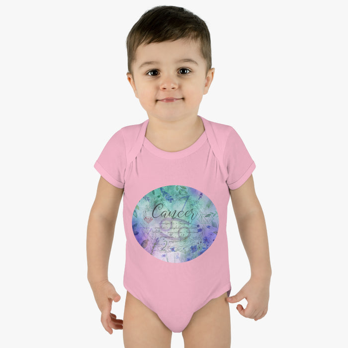 Cancer Infant Baby Rib Bodysuit