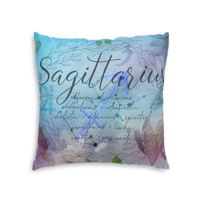 Sagittarius Tufted Floor Pillow, Square