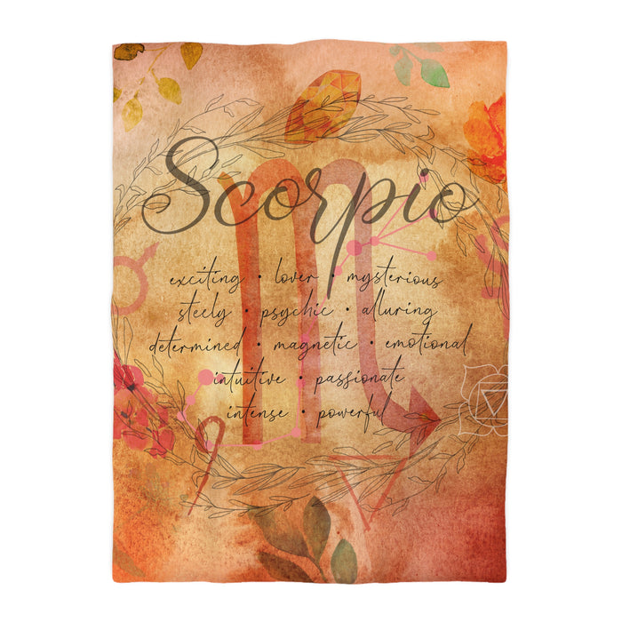 Scorpio Microfiber Duvet Cover