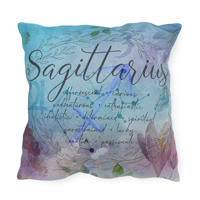 Sagittarius Outdoor Pillows