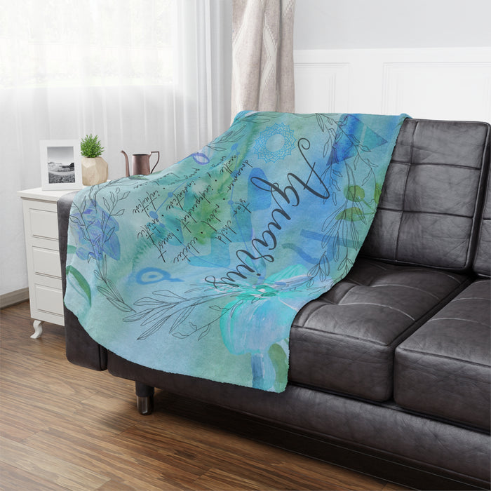 Aquarius Microfiber Blanket