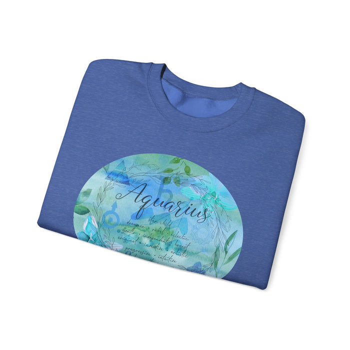 Aquarius Unisex Heavy Blend™ Crewneck Sweatshirt