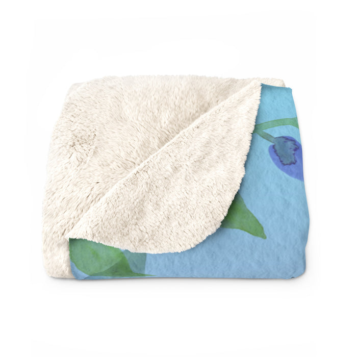 Pisces Sherpa Fleece Blanket