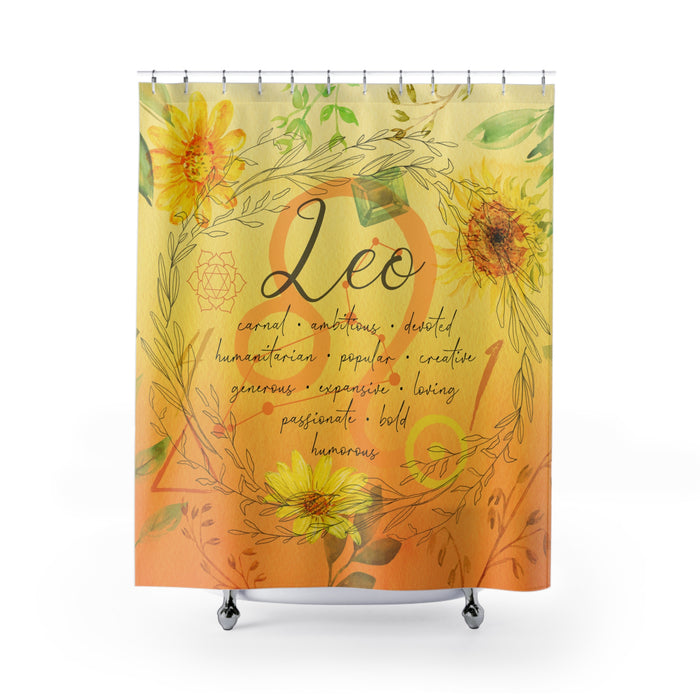 Leo Shower Curtains