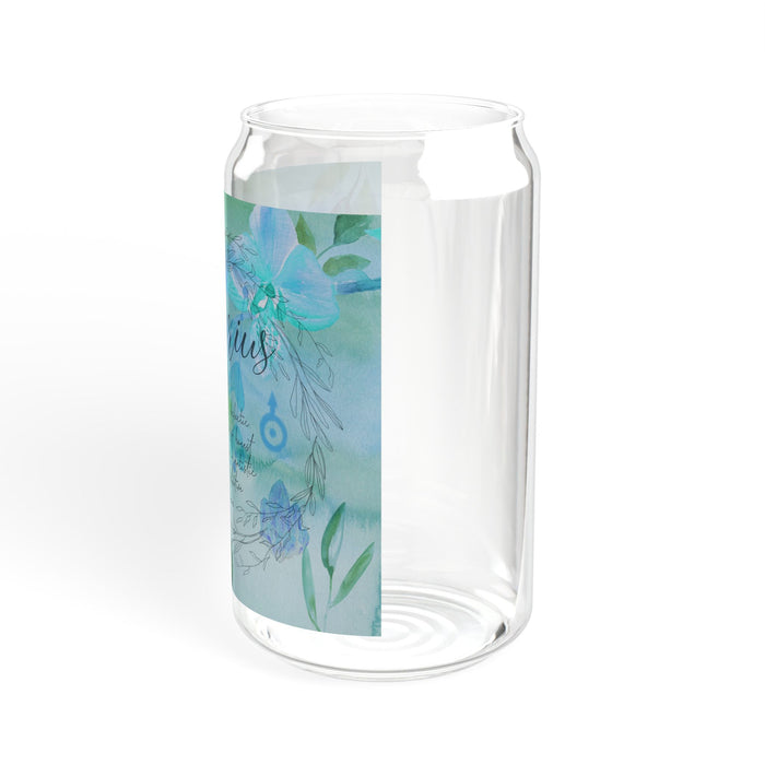 Aquarius Sipper Glass, 16oz