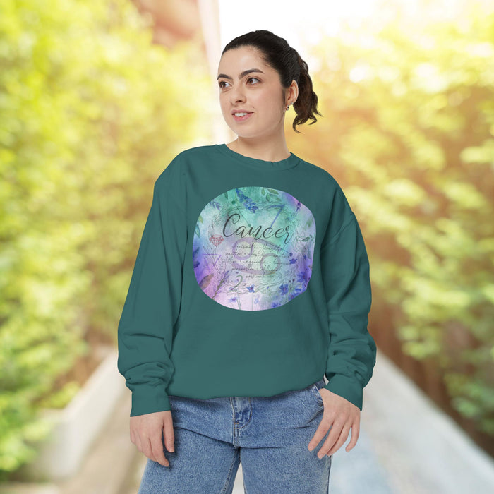 Cancer Unisex Garment-Dyed Sweatshirt