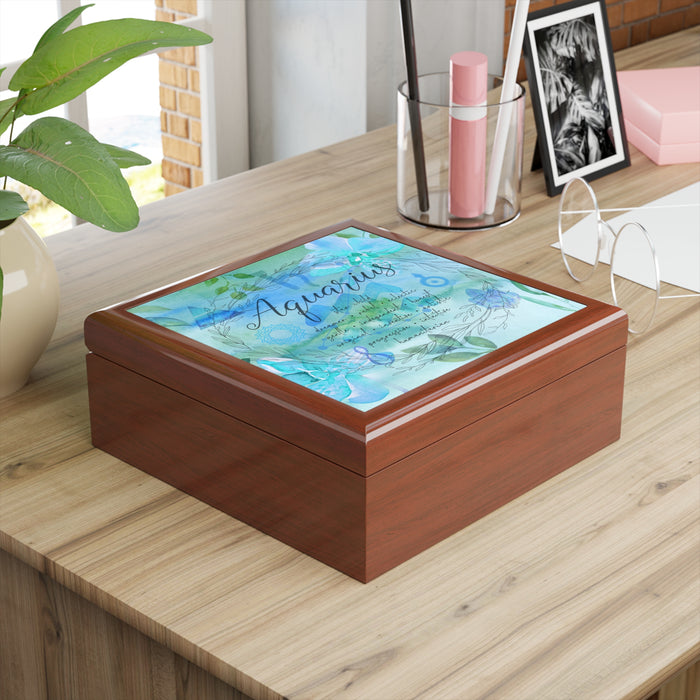 Aquarius Jewelry Box