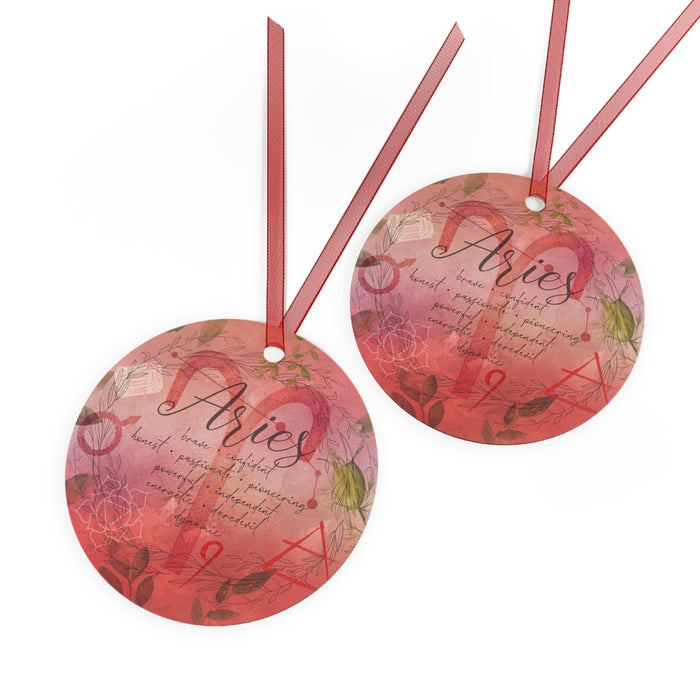 Aries Metal Ornaments