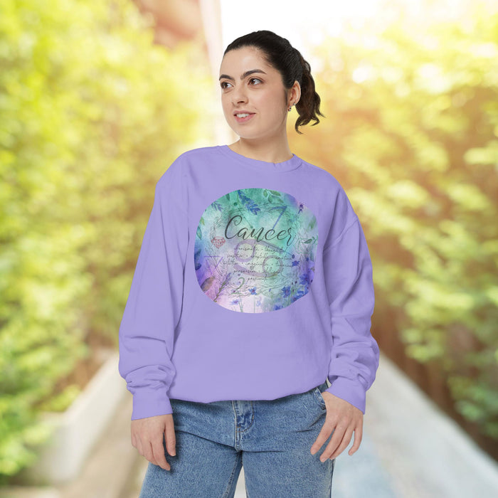 Cancer Unisex Garment-Dyed Sweatshirt