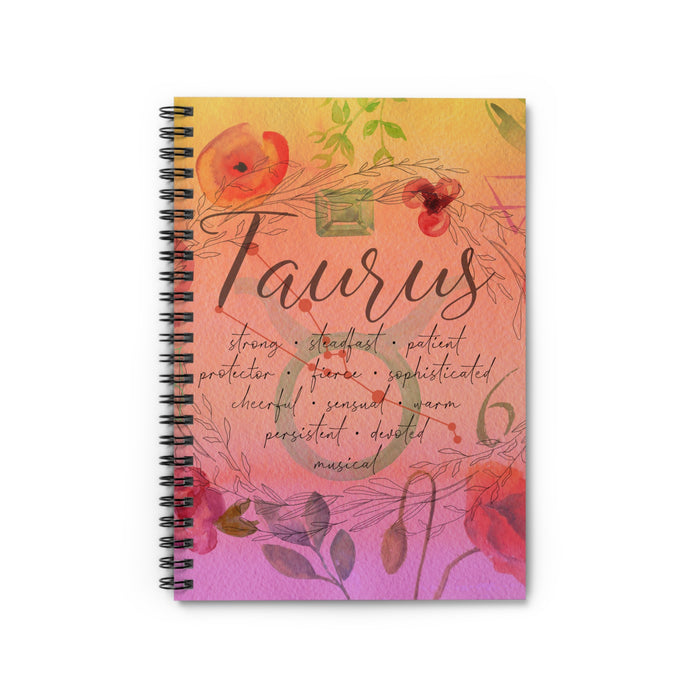 Taurus Spiral Notebook - Ruled Line