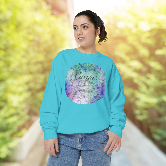 Cancer Unisex Garment-Dyed Sweatshirt