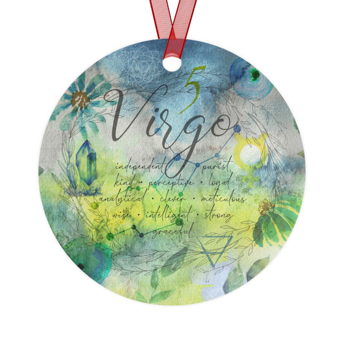 Virgo Metal Ornaments